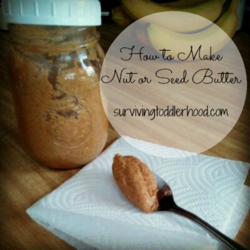 How to Make Nut or Seed Butter