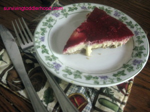 Lemon Rapsberry Pie. Smooth dairy free lemon custard with a light raspberry sauce on top.