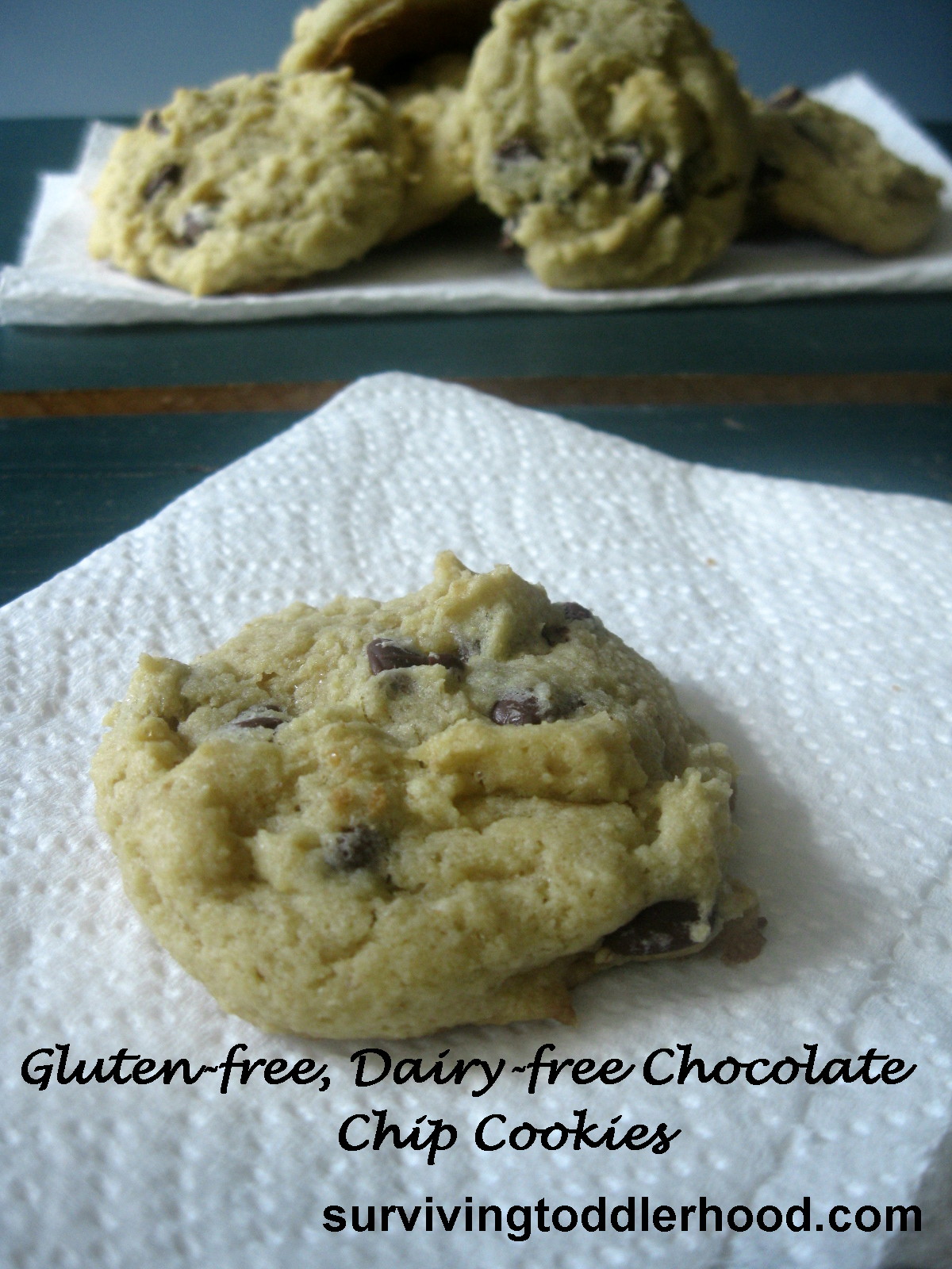 The Perfect Gluten-free, Dairy-free Chocolate Chip Cookie