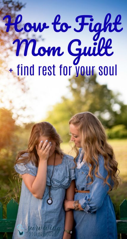 Fight Mom Guilt + Find Rest for Your Soul. Do you feel overwhelmed with all the "mom stuff" but then feel guilty that you need time away? Here are 3 reasons that we need to get rid of the mom guilt, + an example of rest from Scripture. Christian Motherhood | Motherhood Encouragement | Encouraging Moms | Mom Life | Mom Hacks | Family Life | Christian Family | Devotional | Quiet Time | Christian Mom | Christian Wife | Mothering | #motherhood #christianmom #devotional 