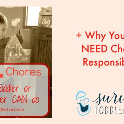 15+ Chores Your Toddler or Preschooler CAN Do