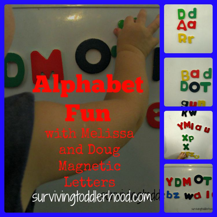 Alphabet Fun with Melissa and Doug Magnetic Letters