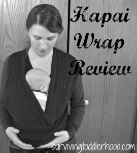 Review of the Hapai Wrap Baby Carrier