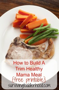 How to Build A Trim Healthy Mama Meal