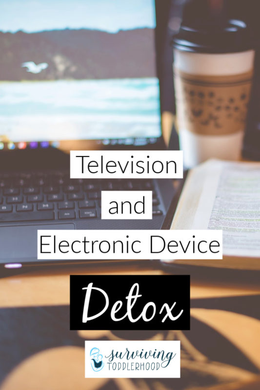 Do your kiddos need an electronic and social media detox? Here are the guidelines that we used and what we learned when we implemented a media detox a few summers ago. Now it is the first thing we do when the weather starts to warm up. #motherhood #familylife #christianmotherhood #mediadetox #crunchymom 