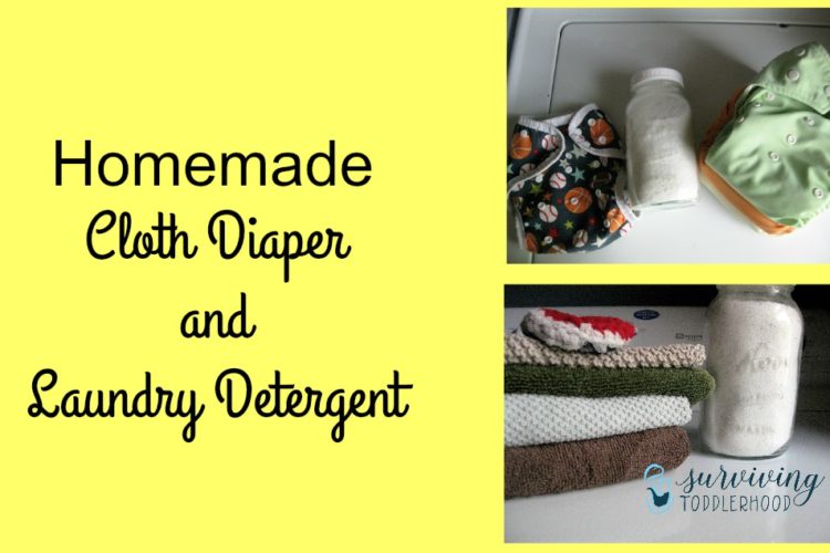 Homemade Cloth Diaper Detergent