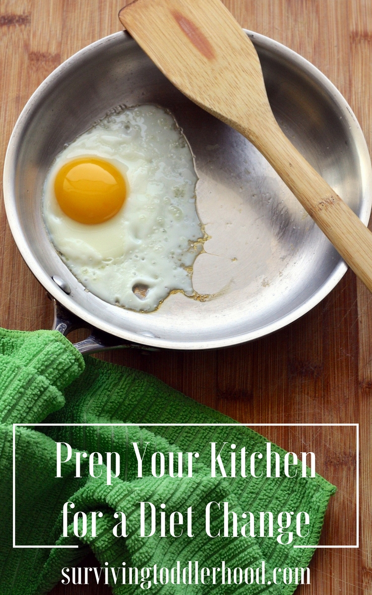 Prep Your Kitchen for Your Diet Change