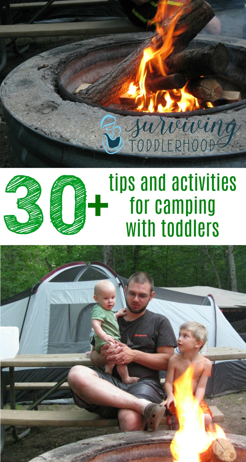 30+ Activities and Tips for Camping with Toddlers