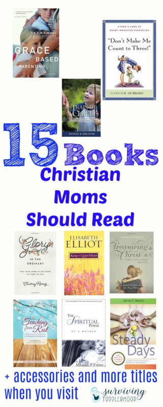 15 Books Christian Mommas Should Read Motherhood | Christian Motherhood | Mom Life | Reading List | Book Gift Guide | Gift Guide for Moms | Christmas Gift Guide | Christian Mom Gift Guide | Mothering