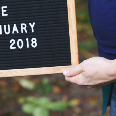 Gender Reveal Photos for Baby Number Four