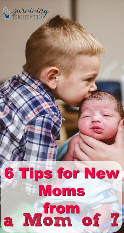 6 Tips for New Moms from an Experienced Momma of 7. Learn from the wisdom of older mothers, take these tips to heart for a smooth postpartum period. #postpartumcare #takebackpostpartum #postpartum #pregnancy #pregnancytips #pregnancyhacks #motherhood #mothering #largefamilytips #largefamilylife