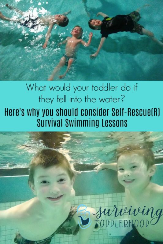 Have you heard of ISR lessons before? Self-Rescue Survival swim lessons teach your child what to do if they ever found themselves in a water emergency. #getoutdoors #toddlers #summeractivities #motherhood #mothering #momhacks #crunchymom #boymom #swimminglessons #swimming 