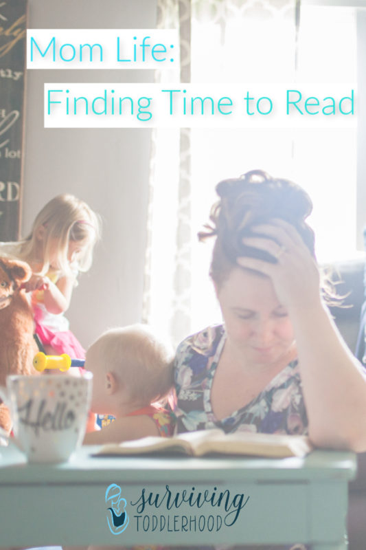 Mom Life: How to Find Time to Read. #motherhood #mothering #selfcare #selfcareformoms #readinglist #learningathome